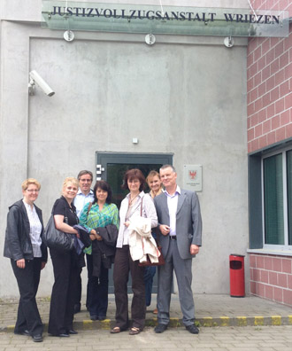 Mai 2012 - Besuch in der JVA Wriezen