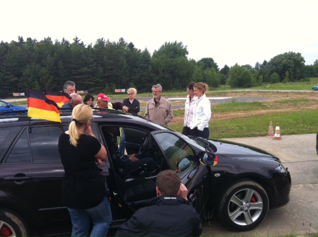 Juni 2012 - Wir übten sicheres Fahren